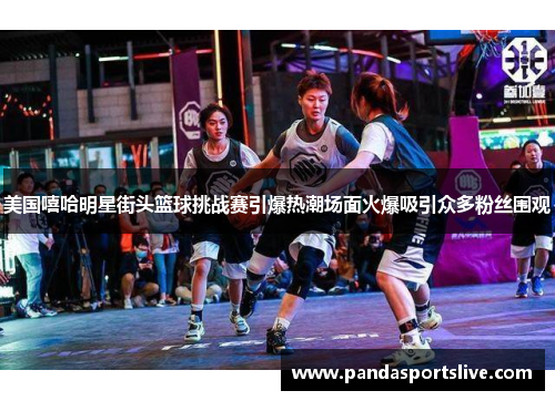 美国嘻哈明星街头篮球挑战赛引爆热潮场面火爆吸引众多粉丝围观